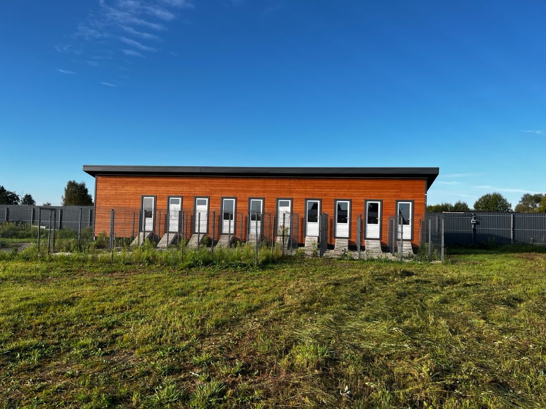 Общий вид домика для питомцев